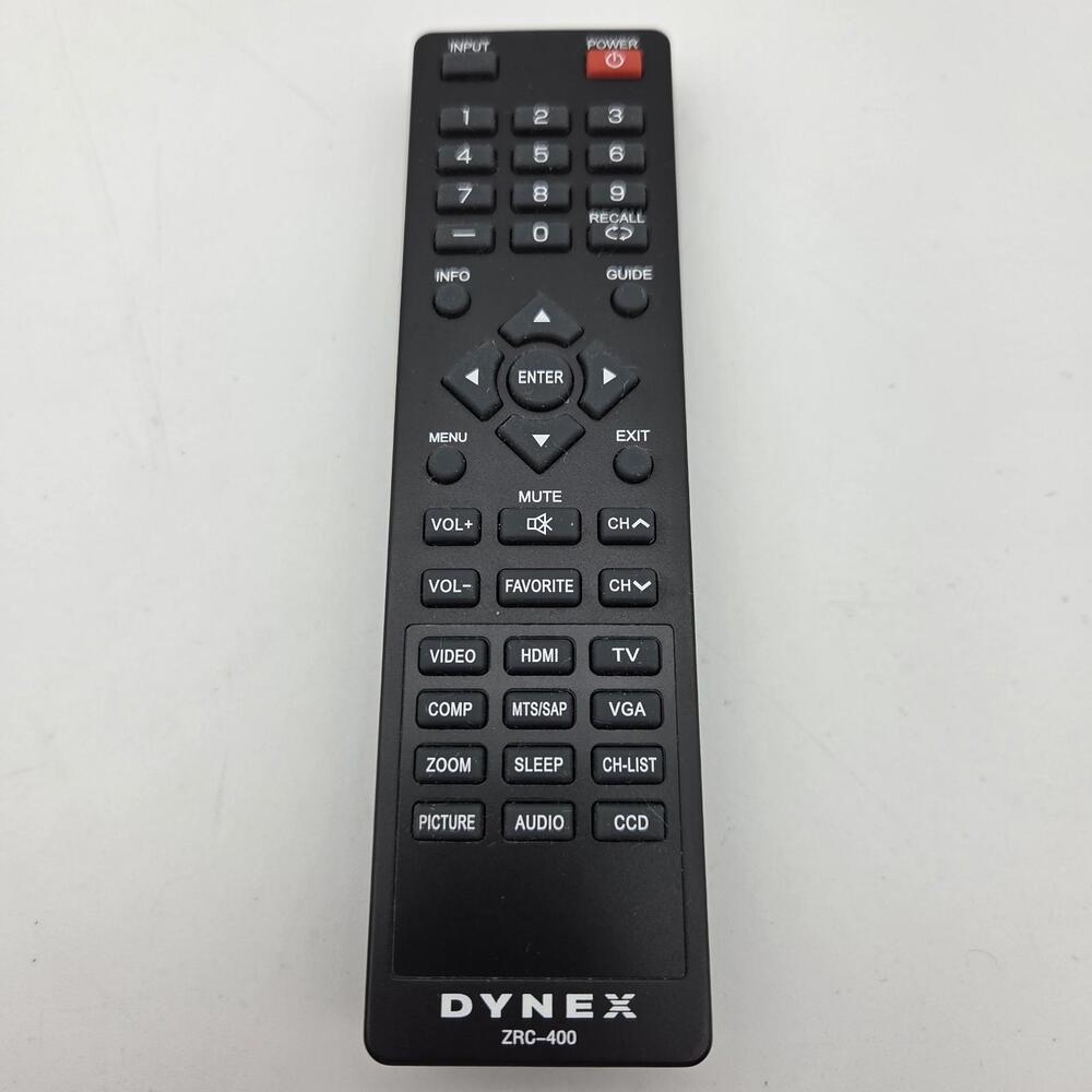 OEM ZRC-400 Remote Control For Dynex TV DX-37L200A12 DX-40L261A12 DX-42E250A12